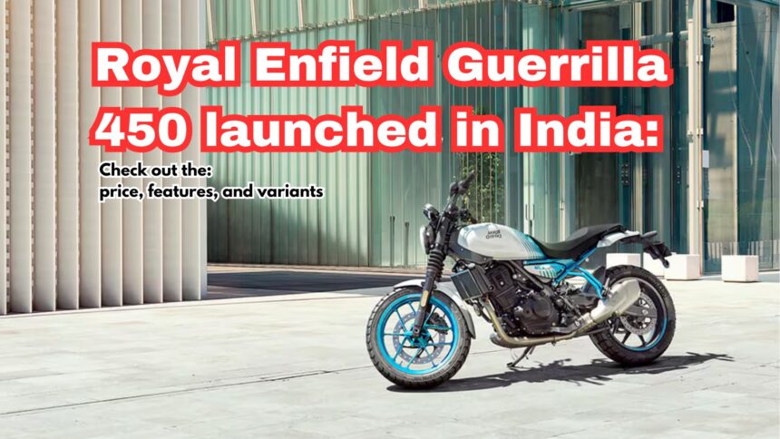 Royal Enfield Guerrilla 450